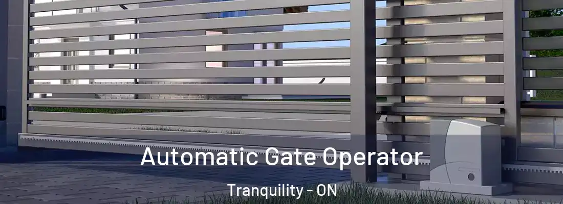 Automatic Gate Operator Tranquility - ON
