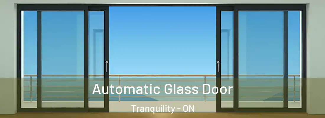 Automatic Glass Door Tranquility - ON