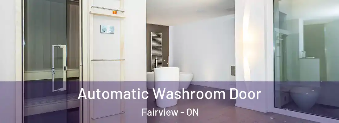 Automatic Washroom Door Fairview - ON