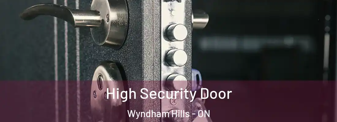 High Security Door Wyndham Hills - ON