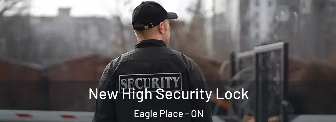  New High Security Lock Eagle Place - ON