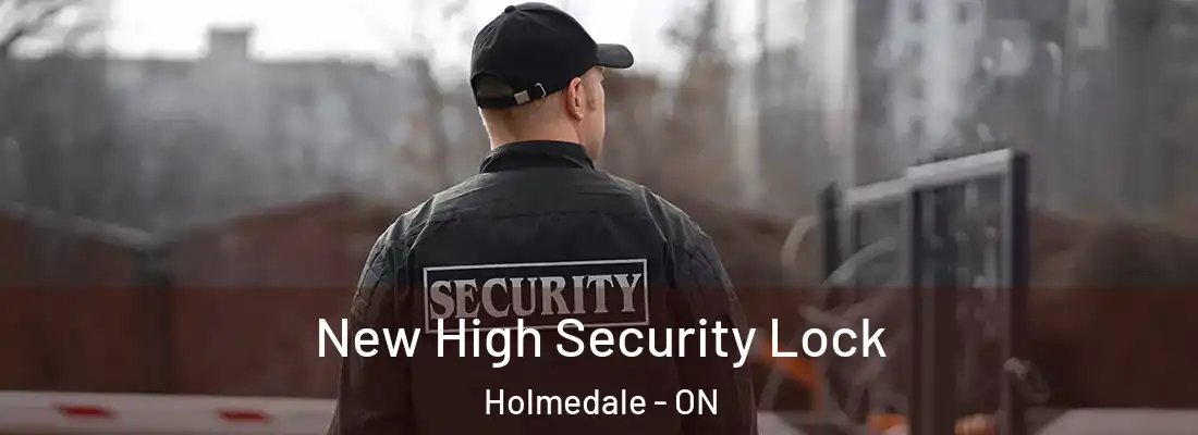New High Security Lock Holmedale - ON