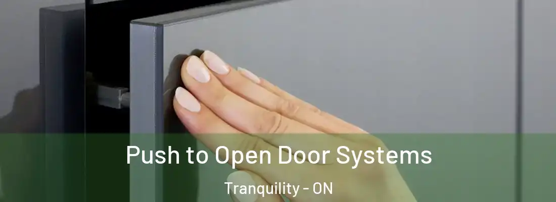 Push to Open Door Systems Tranquility - ON