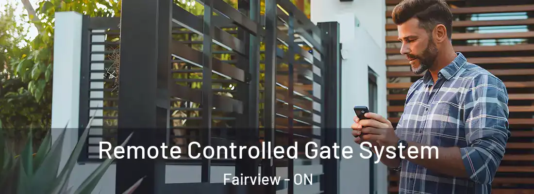 Remote Controlled Gate System Fairview - ON