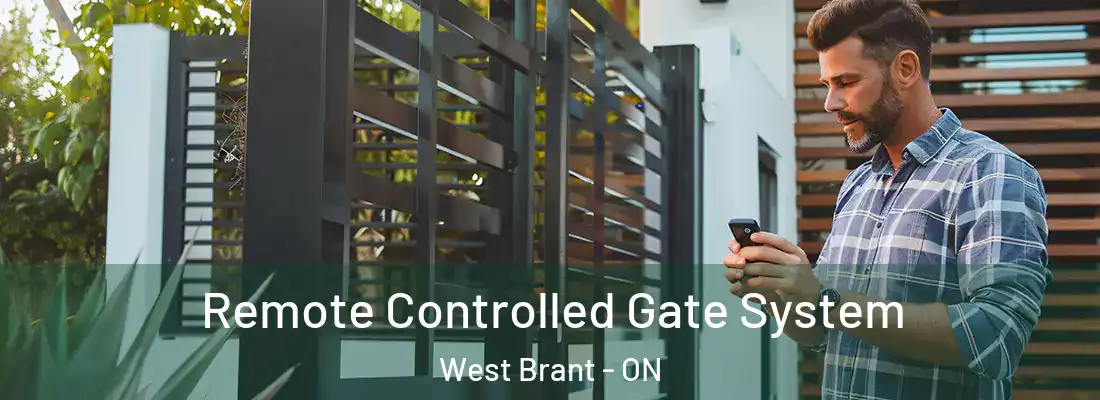 Remote Controlled Gate System West Brant - ON