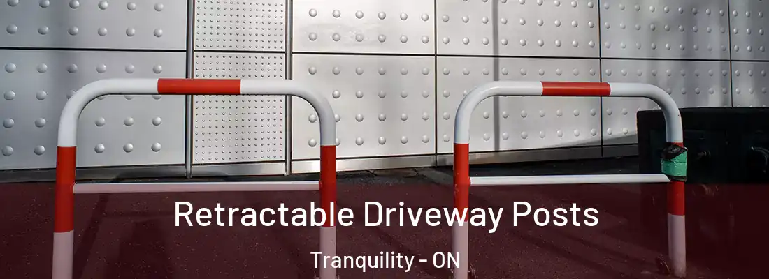Retractable Driveway Posts Tranquility - ON