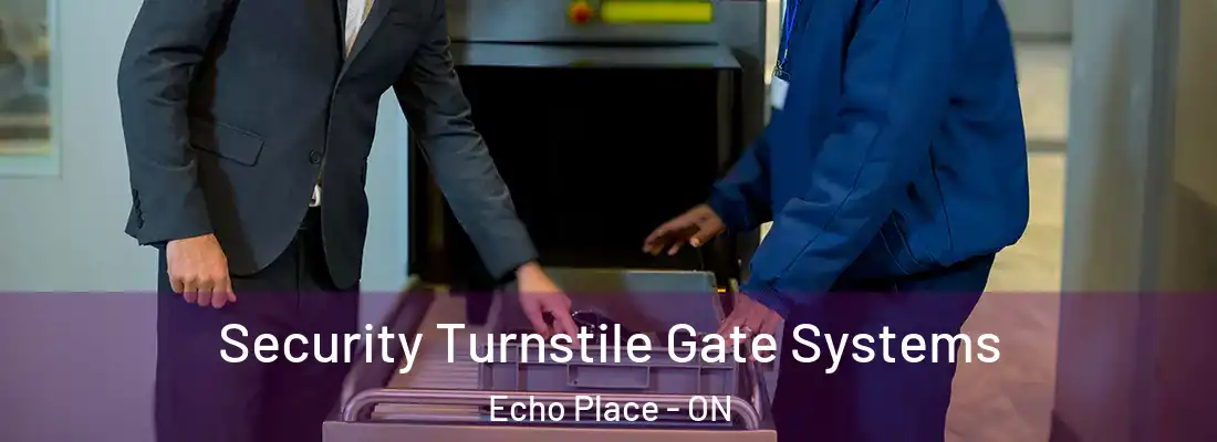  Security Turnstile Gate Systems Echo Place - ON