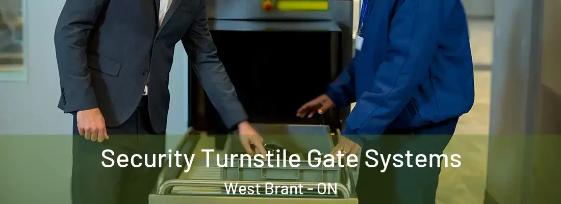 Security Turnstile Gate Systems West Brant - ON