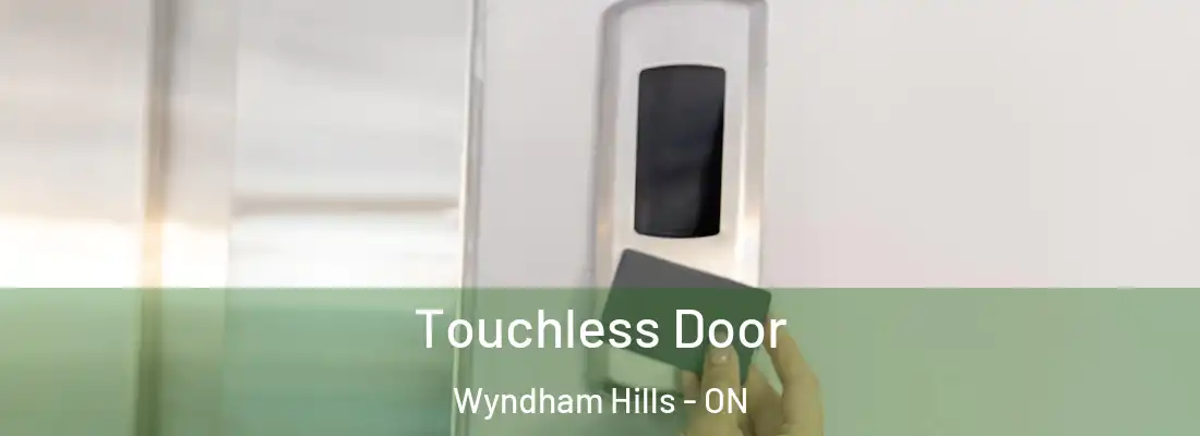 Touchless Door Wyndham Hills - ON