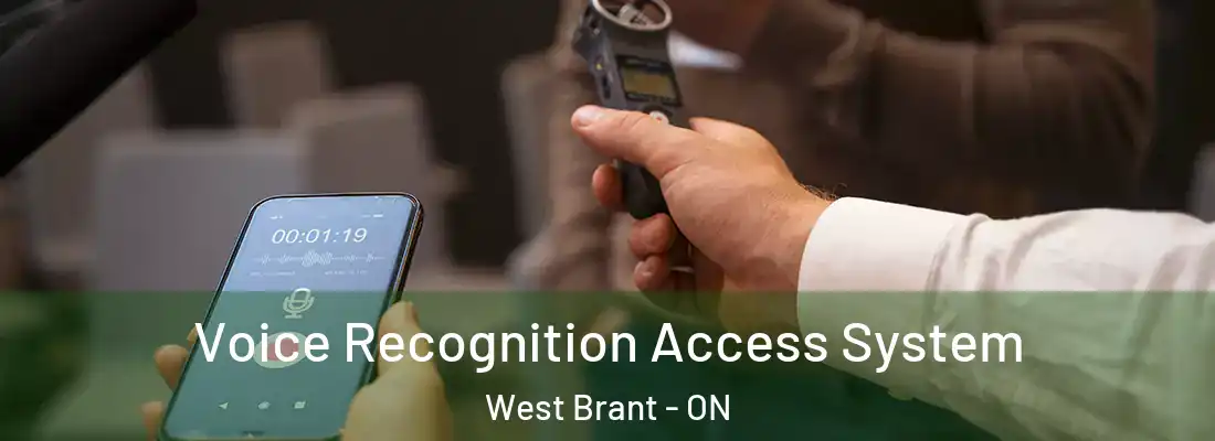 Voice Recognition Access System West Brant - ON